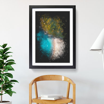 Forest Beach - Picture Frame Graphic Art