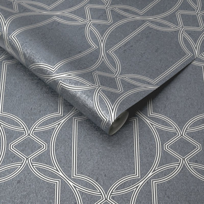 Tranquility Geometric Vinyl Wallpaper Roll