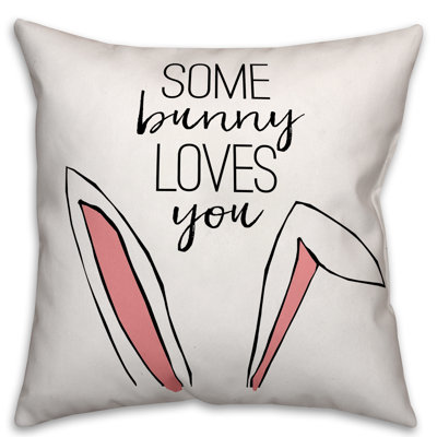  Coussin «Some Bunny Loves You»