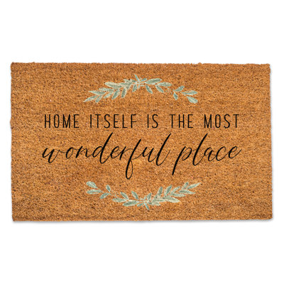 Tapis de porte Home Is Most Wonderful Place
