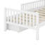 Base de lit double avec rangement pour enfants, lit en bois avec 2 tiroirs, lit plateforme double avec garde-corps pour enfants-636746591-726976917