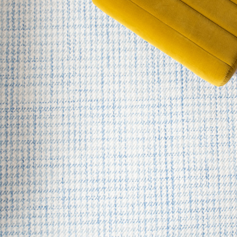 Tapis en laine et en coton tissé à la main Earie, Rectangle 9 pi x 12 pi