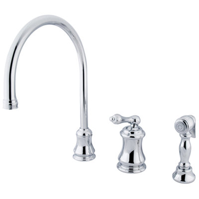 Single Handle Kitchen Faucet with Side Spray