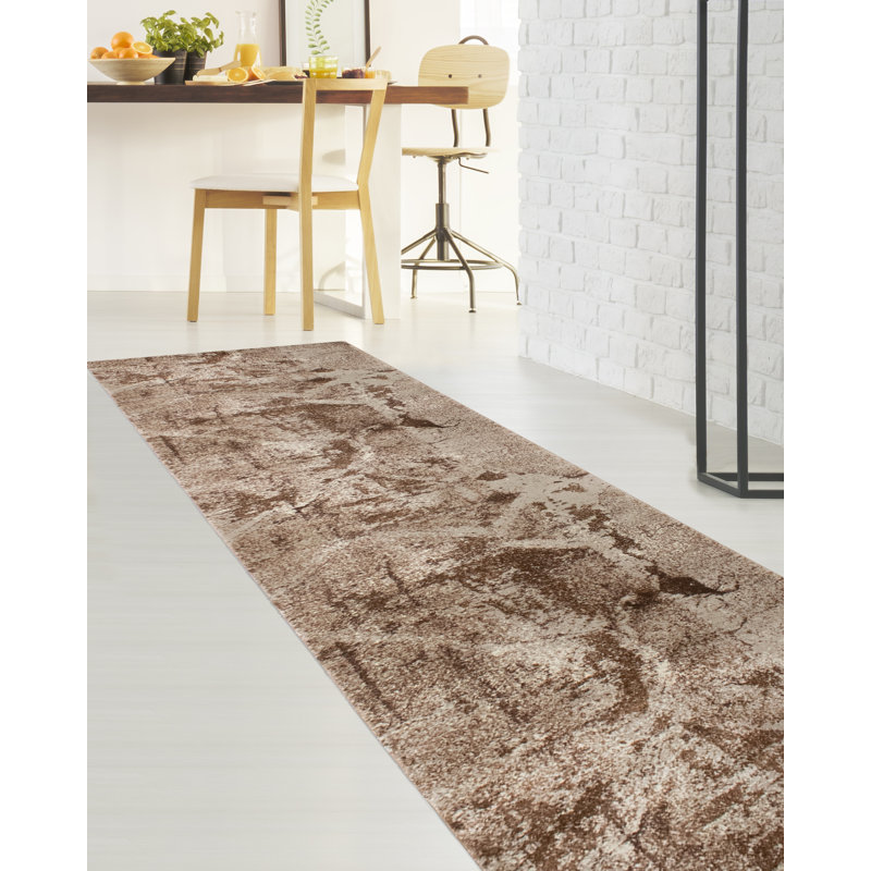 Kelson Abstract Indoor Rug, Runner 2'8" x 10'