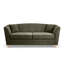 Laverton 3 Seater Velvet Flared Arm Sofa-1735297228