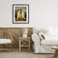 «American Gothic Ghost», reproduction sous verre encadrée, design par Arlington Prints-677620033-677620034