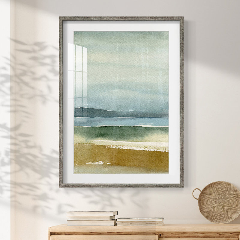 Ochre Outlook II -Framed Print