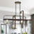 6 - Light Dimmable Chandelier