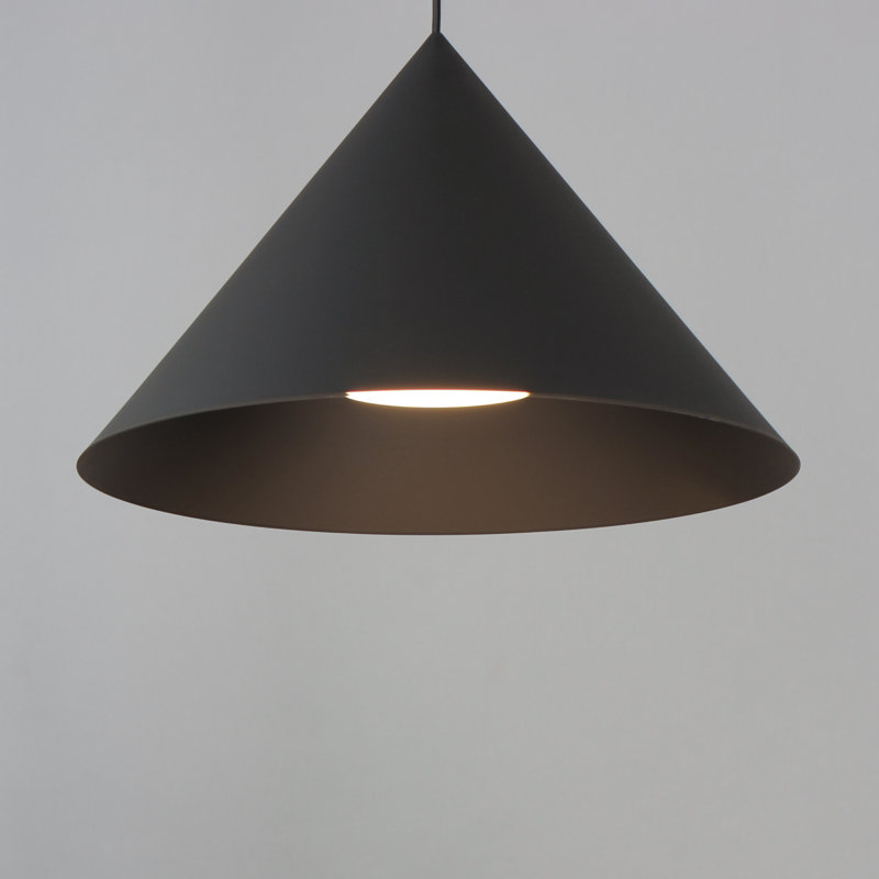 Cordie 1 - Light Single Pendant, Black