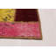 Tapis multicolore en laine noué à la main 6 pi 9 po x 9 pi 8 po