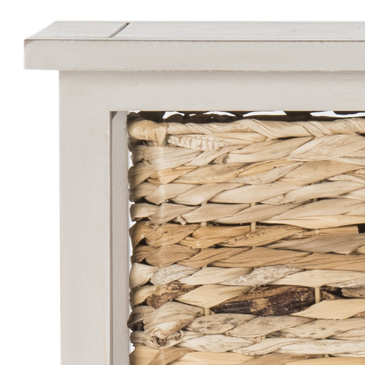 Commode décorative 5 tiroirs Painswick, Gris rétro