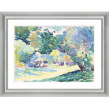 Spring Watercolor Landscape Giclee Print by Soicher Marin Archives