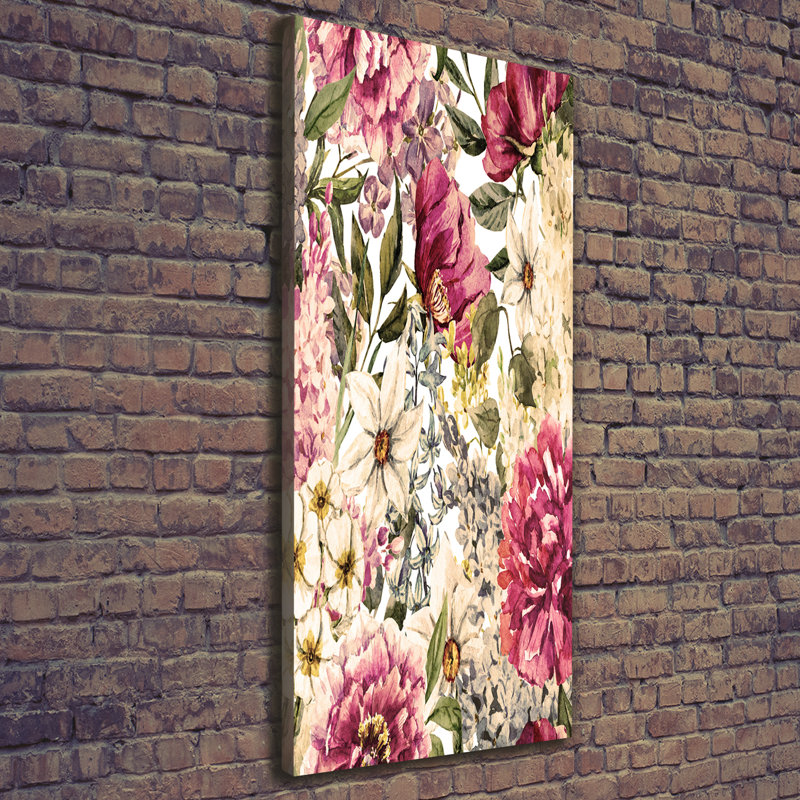 Floral - Wrapped Canvas Print