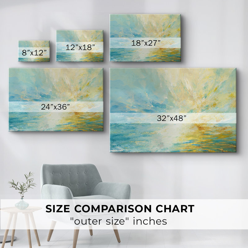 Sparkle & Flow -Gallery Wrapped Cavas, 40X60