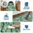 Washable Rug for Living Room, Soft Non Slip Floral Bedroom Rugs, Water Lily Pond Cute Nursery Rug, Large Low Pile Stain Resistant Farmhouse Rugs-1459972334-1459972326