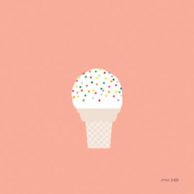 " Ice Cream Cone I " by Ann Kelle