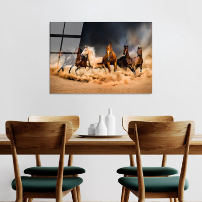 Boze Wall Decor on Tempered Glass