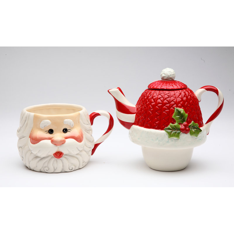 Père Noël 0,47 pte Ensemble bouilloire pour une théière