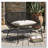 OUTDOOR PATIO WICKER LOVE SEAT-799755635