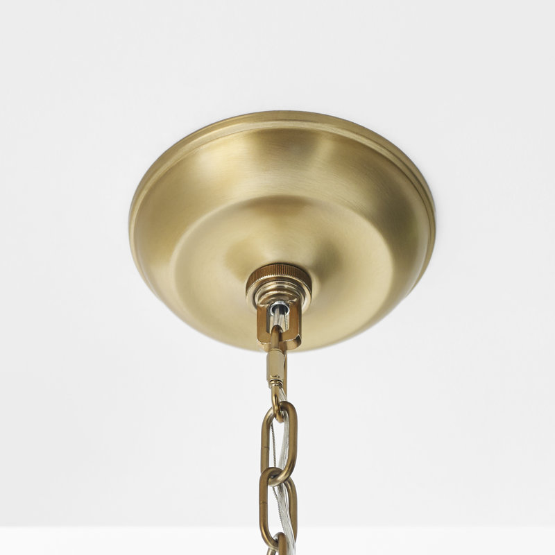 Morrison 4 - Light Pendant, 60W, No, Satin Brass