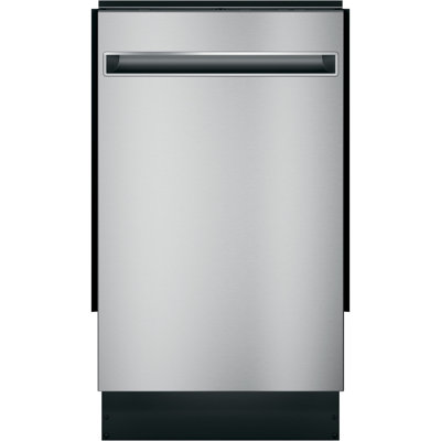 18"" 47 dBA Built-in Dishwasher with Sanitize Cycle -  GE, PDT145SSLSS