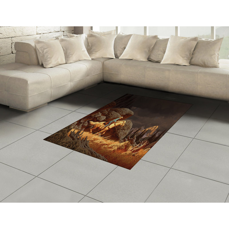 Cultrera Hand Woven Area Rug, Rectangle 120 x 180cm
