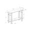 Table d'appoint rectangulaire, console avec tablette inférieure-1089747186