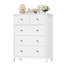 Commode autoportante à 5 tiroirs Hornell en bois 37 po Hornell - Mid-Century-768308430