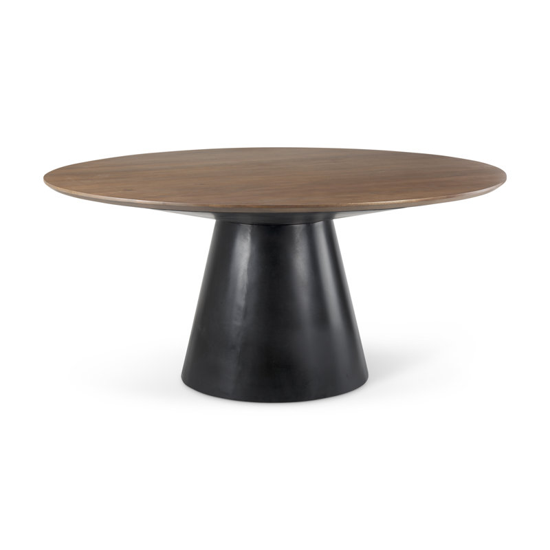 Mitchell Round Solid Wood Dining Table