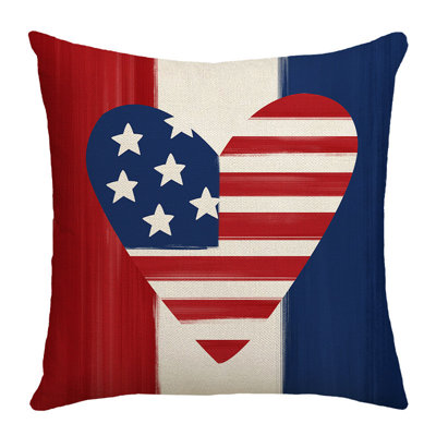 Independence Day Throw Pillowcase Cover High Definition Printed Throw Pillowcase Cover