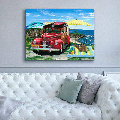 «Palisades Picnic» par Scott Westmoreland, art mural sur toile