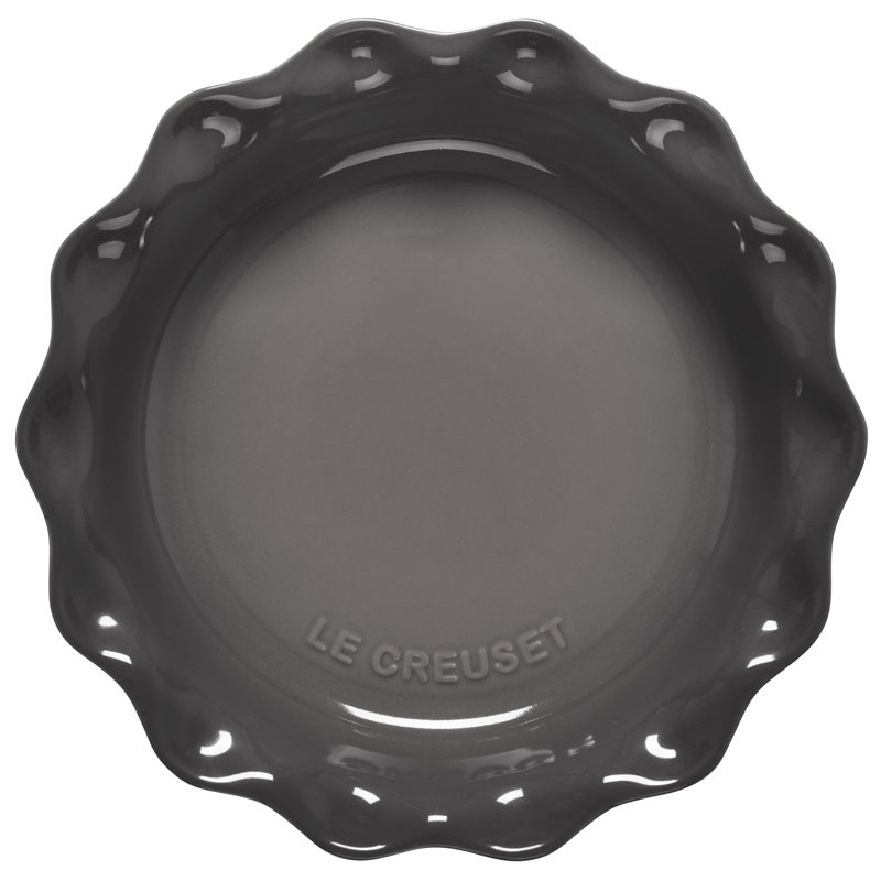 Le Creuset Stoneware 9" Pie Dish, Oyster