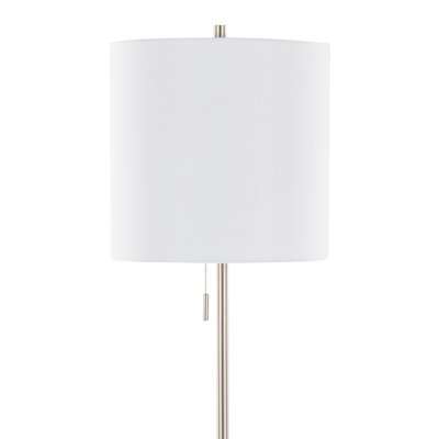 Lampe sur pied contemporaine en métal
