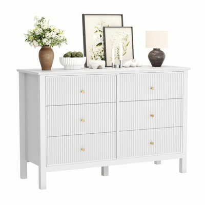 47" W 6 - Drawer Dresser