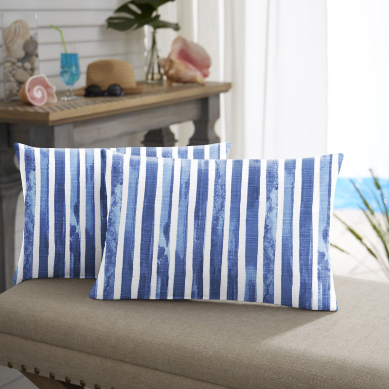 Coussin extérieur pour l'extérieur, 12 po x 24 po