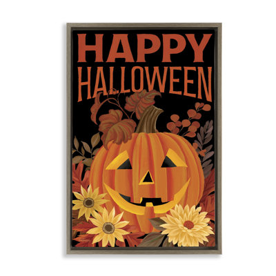 Cadre flottant Happy Halloween