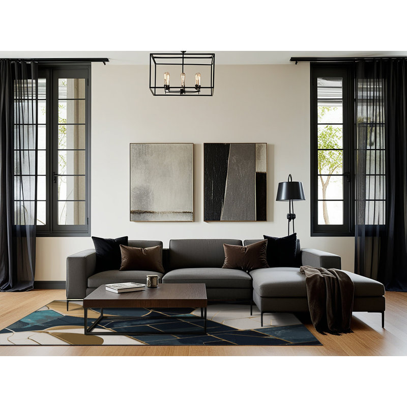 Astral Threads Rug, Square 8'