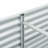 Harborough vidaXL Garden Raised Bed Galvanized Steel, Garden Planter for Flowers and Planters, Raised Flower Bed, Weather-resistant-228473851