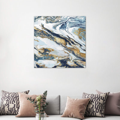 Space Giant by Eva Watts - Wrapped Canvas Painting