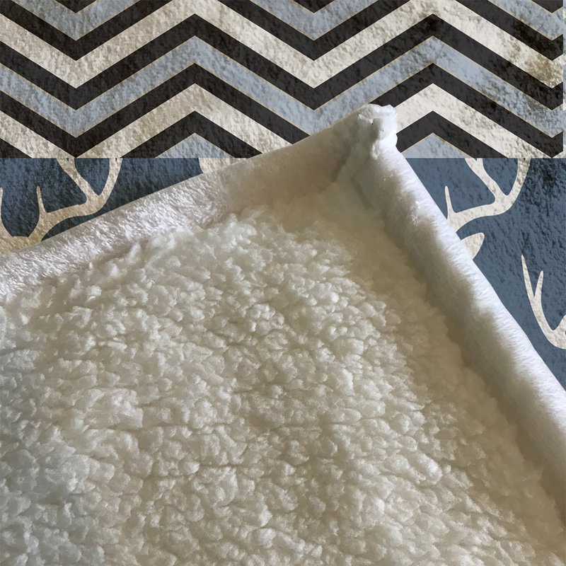 Plain Weave / Muslin Throw Blanket, Navy