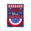 Drapeau de jardin patriotique «God Bless America»