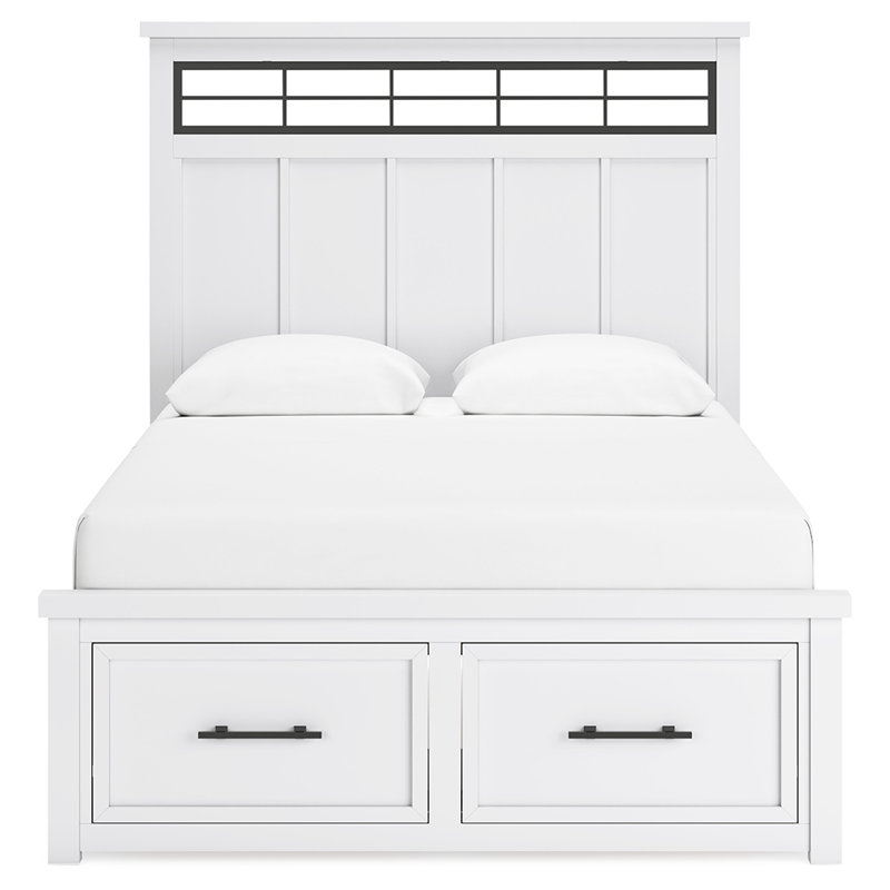 Ashbryn  Panel Storage Bed, Queen
