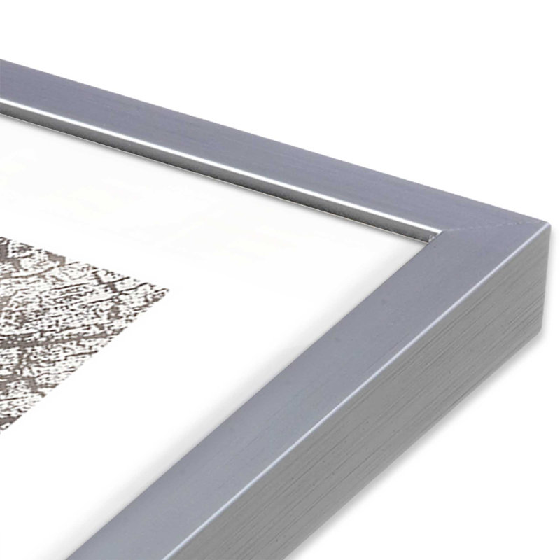 Timeless Grains III, reproduction dans un cadre, H 17,25 po x l 13,25 po, Cadre photo argenté