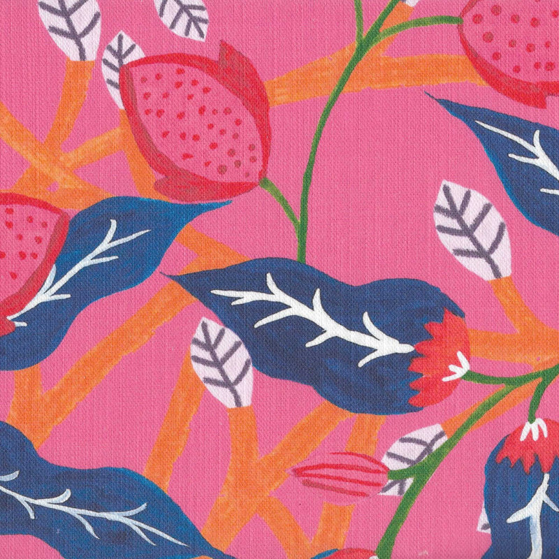 Riya Floral Pillow Cover, 20" H x 20" W