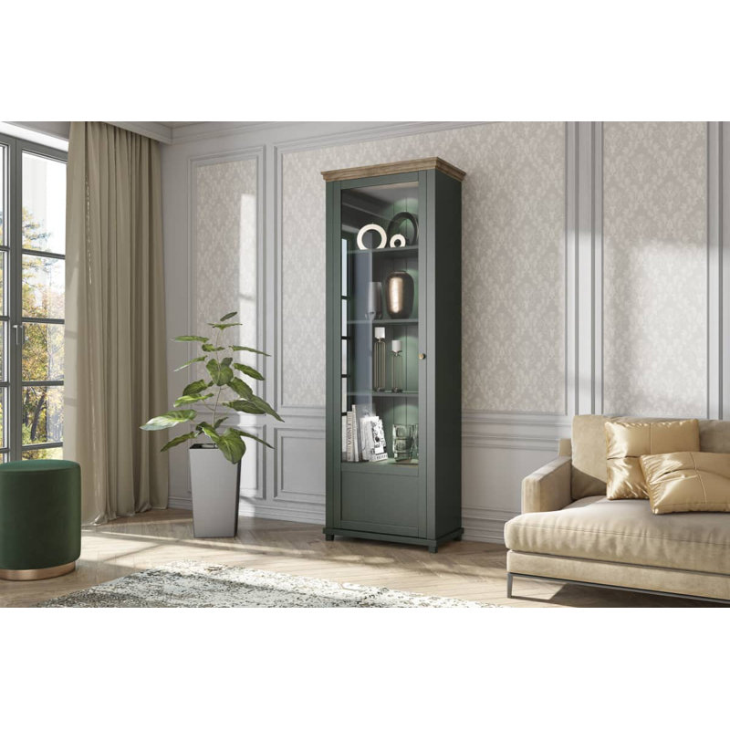Aalias 71cm Sideboard, Green