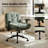 Premium Chenille Criss Cross Home Office Chair With Adjustable Backrest,Swivel Wheels And Adjustable Armrest-1296509482