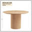 Table de cuisine de style Mid-Century moderne - 47,52 pouces petit espace-1132193332