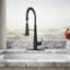 Kohler Simplice Single Handle Semi-Professional Pre-Rinse Kitchen Sink Faucet with Three-Function Pull Down Sprayer-972708878
