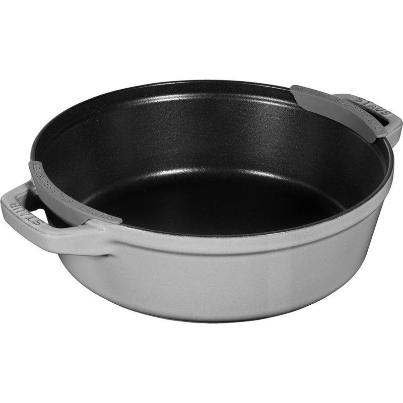 Staub Cast Iron 4-Pc Stackable Set, Graphite