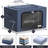Sorbus Stackable Storage Bins, Fabric Organizer Bags with Window and Handles for Kids and Adults, 6Pk, Blue-109849212